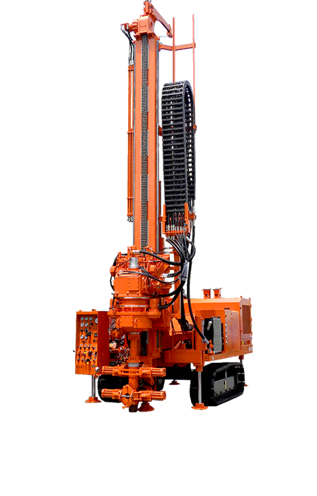 Purextract Water Drilling Rig in Action